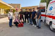 برگزاری کارگاه جابجایی و حمل بیمار ویژه دانشجویان فوریت های پزشکی مورخ 1404/07/19